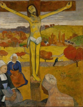Paul Gauguin Painting - Le Christ jaune El Cristo amarillo Postimpresionismo Primitivismo Paul Gauguin